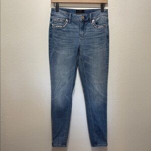 White House Black Market Blue Skinny Jeans